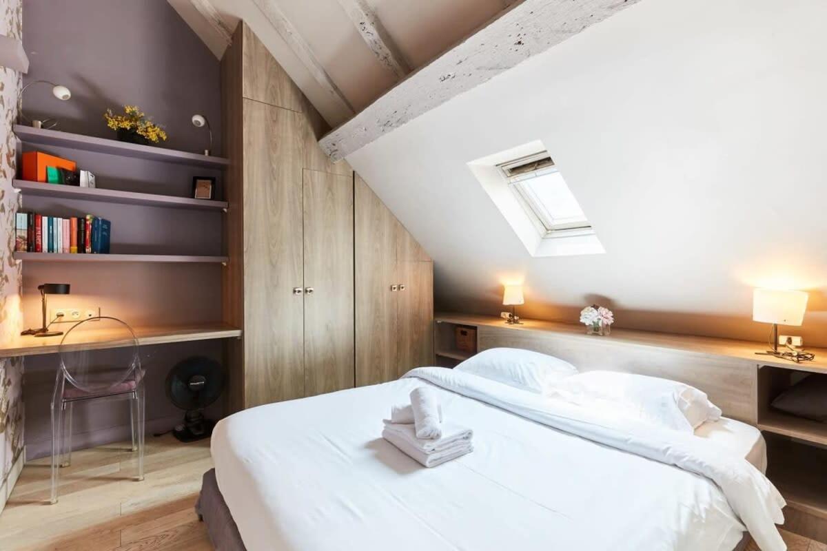 Apartmán Vosges 1Br Cozy Paříž Exteriér fotografie