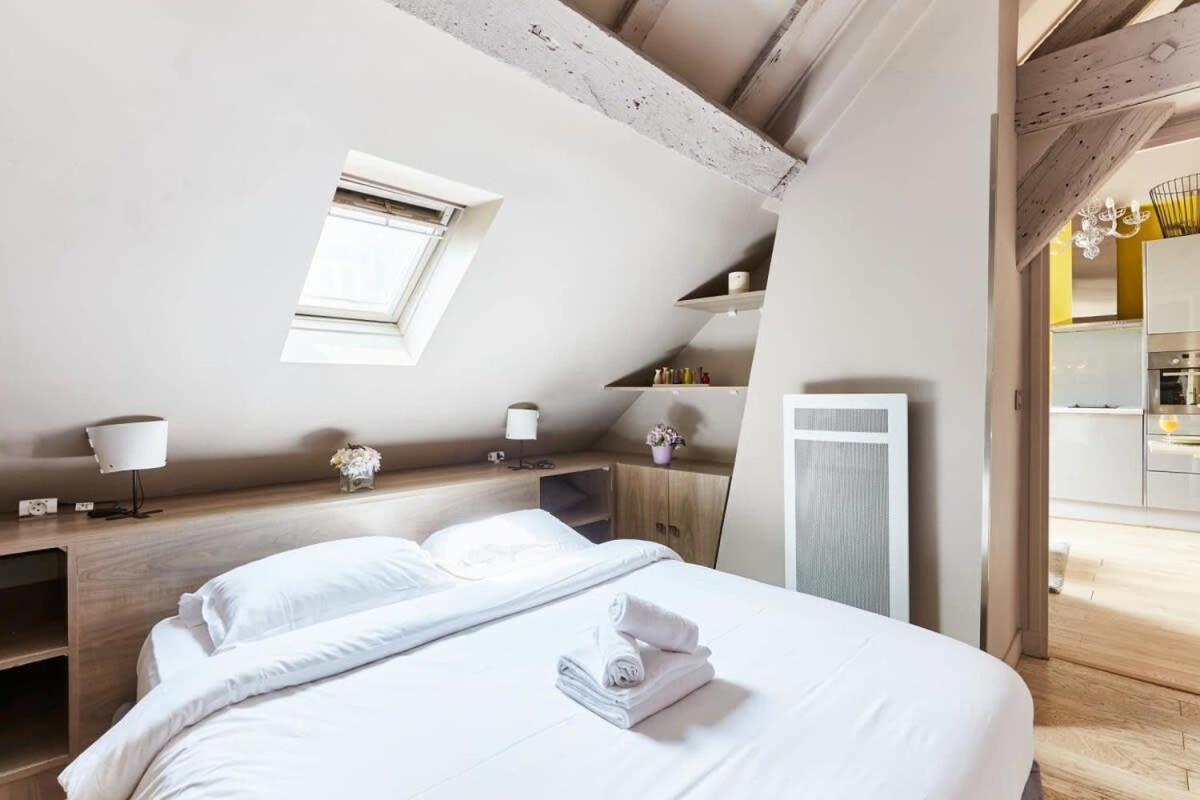 Apartmán Vosges 1Br Cozy Paříž Exteriér fotografie