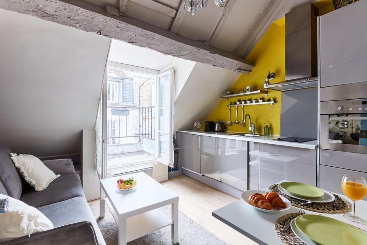 Apartmán Vosges 1Br Cozy Paříž Exteriér fotografie