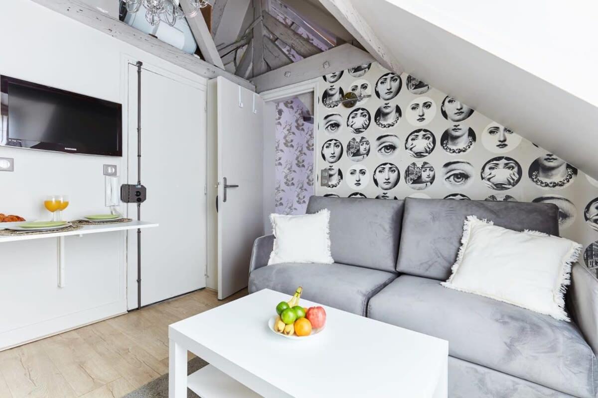 Apartmán Vosges 1Br Cozy Paříž Exteriér fotografie